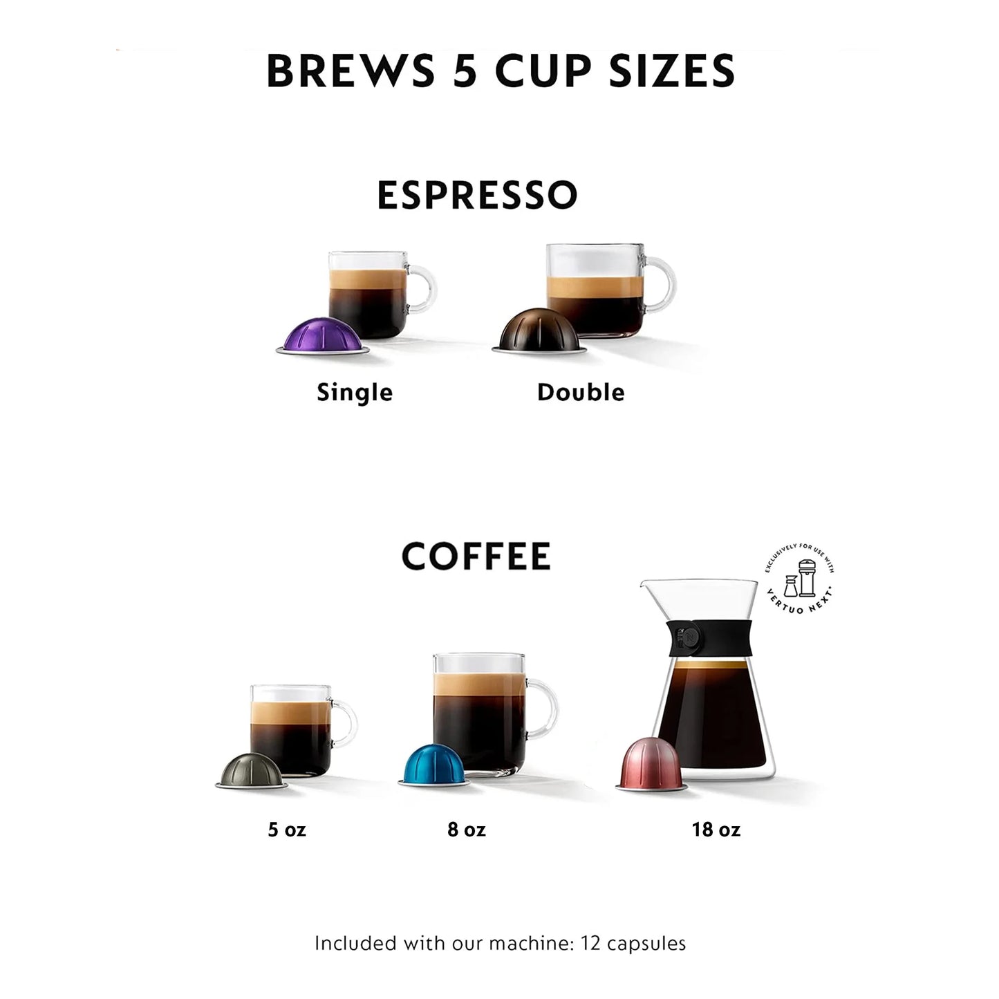Nespresso New Vertuo Next 19-Bar