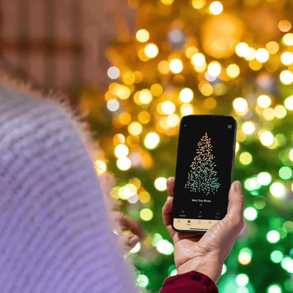 Svjetla za božićno drvce (Kontrolirajte svojim telefonom)
